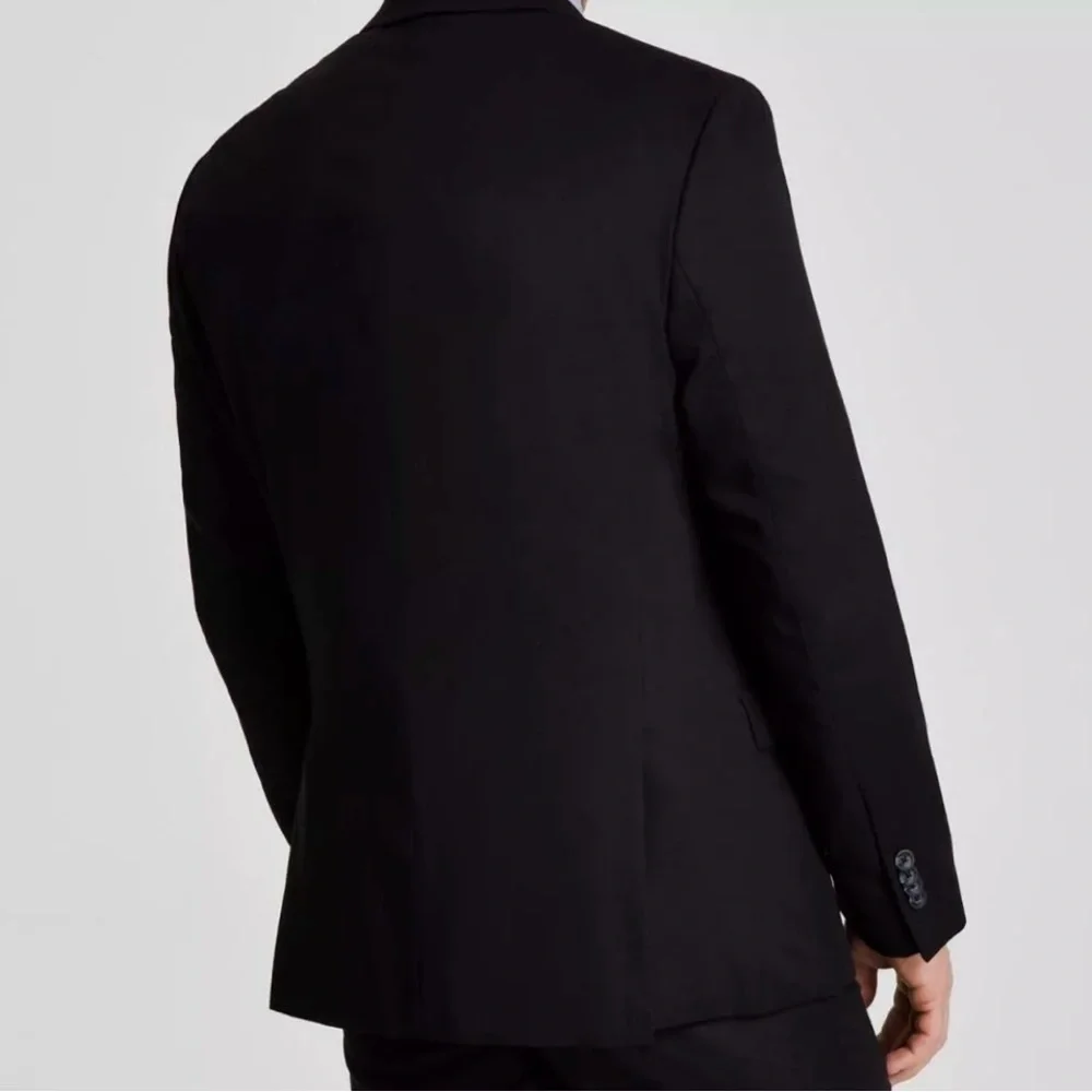 Kenneth Cole Reaction Mens Slim Fit Flex Techni-Cole 2-Piece Suit Jacket Pants - Picture 3 of 16